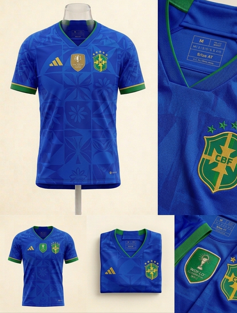 Brazil Away Jersey 2026 | Neymar Fan Edition