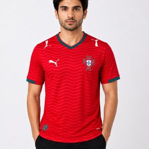 Portugal Home Jersey For Adult | Fan Edition