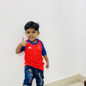 Spain Home Jersey For Kids (1-14YR) | Fan Edition | WorldCup 2026