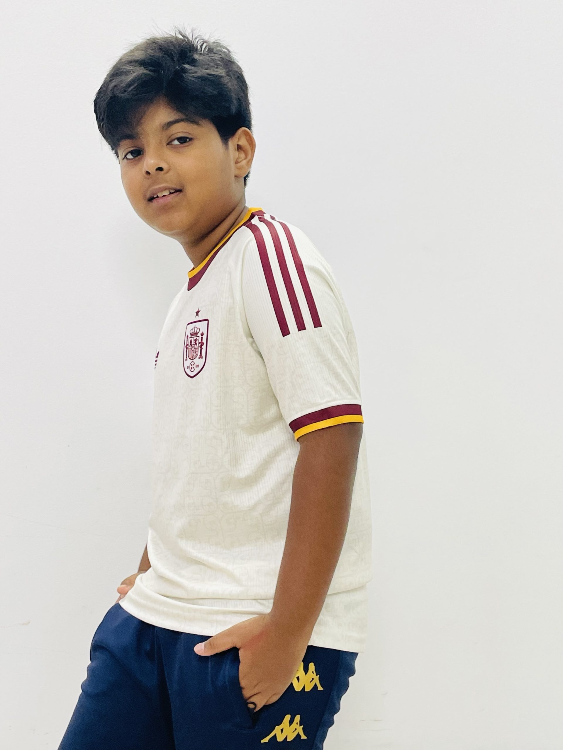 SPAIN AWAY JERSEYS KIDS VERSION-WORLD CUP-2026 - Image 2