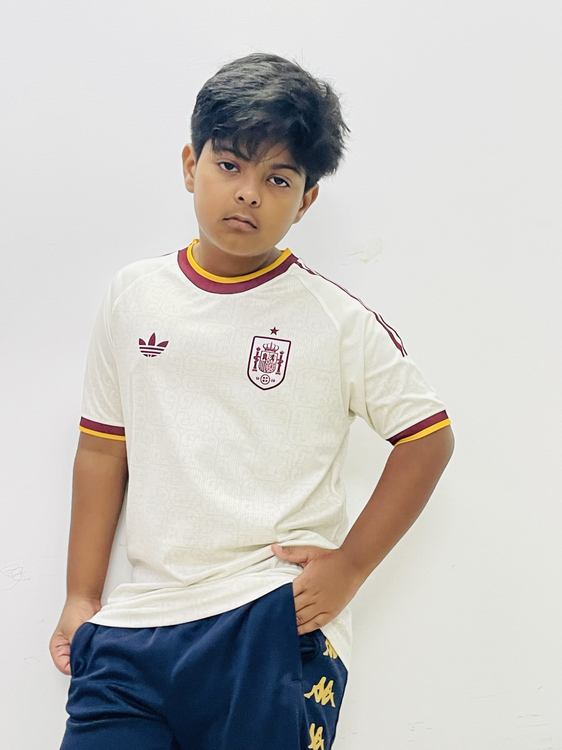 SPAIN AWAY JERSEYS KIDS VERSION-WORLD CUP-2026