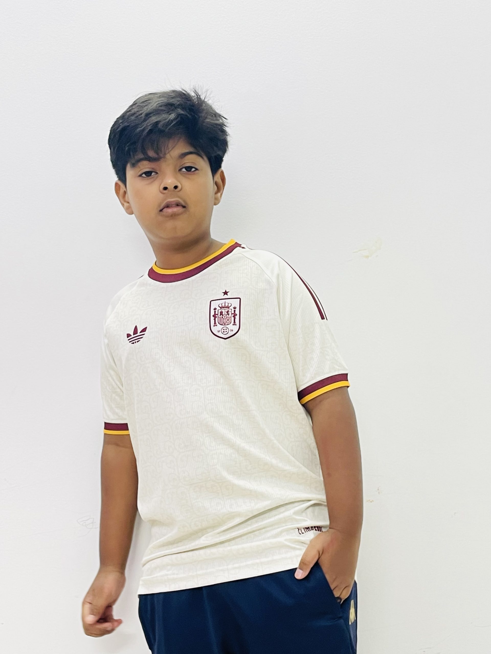 SPAIN AWAY JERSEYS KIDS VERSION-WORLD CUP-2026 - Image 3