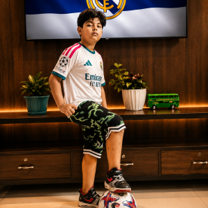 Real Madrid Club Jersey For Kids | Nylon Febric