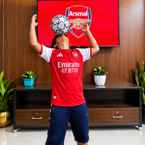 Arsenal Club Home Jersey For Kids | Nylon Febric