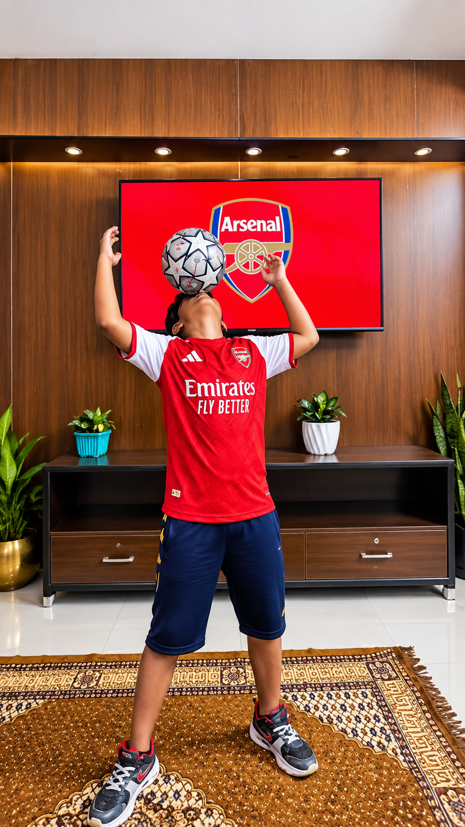Arsenal Club Home Jersey For Kids | Nylon Febric