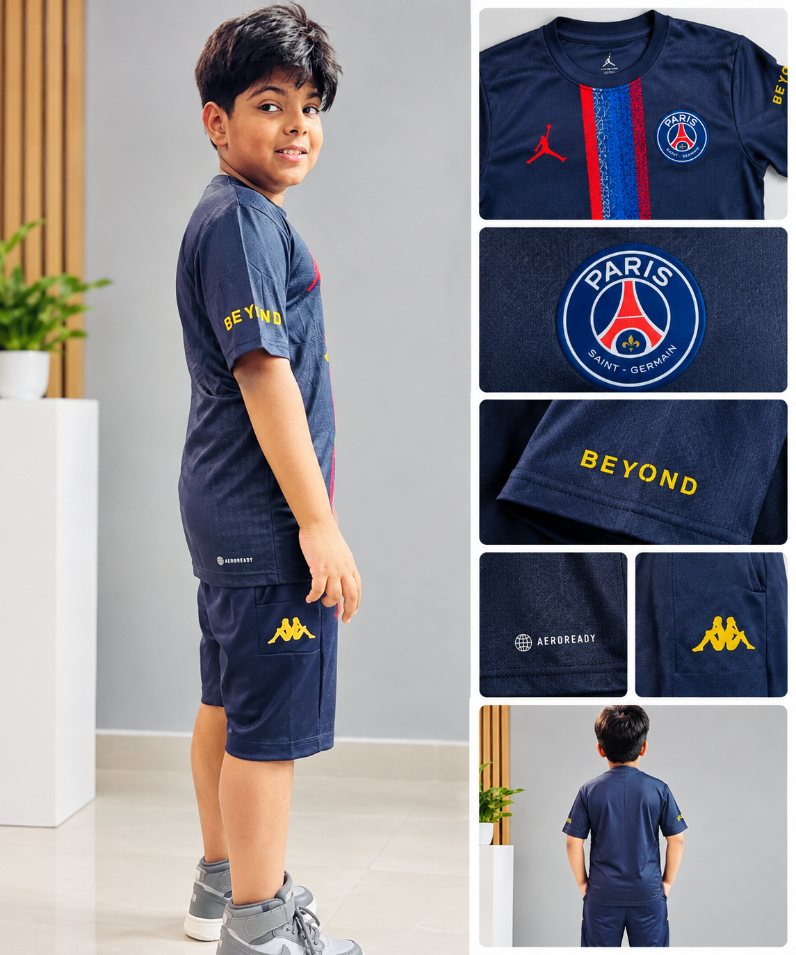 PSG 3rd Kit Club Jersey For Kids | 2026/2027 - Image 2