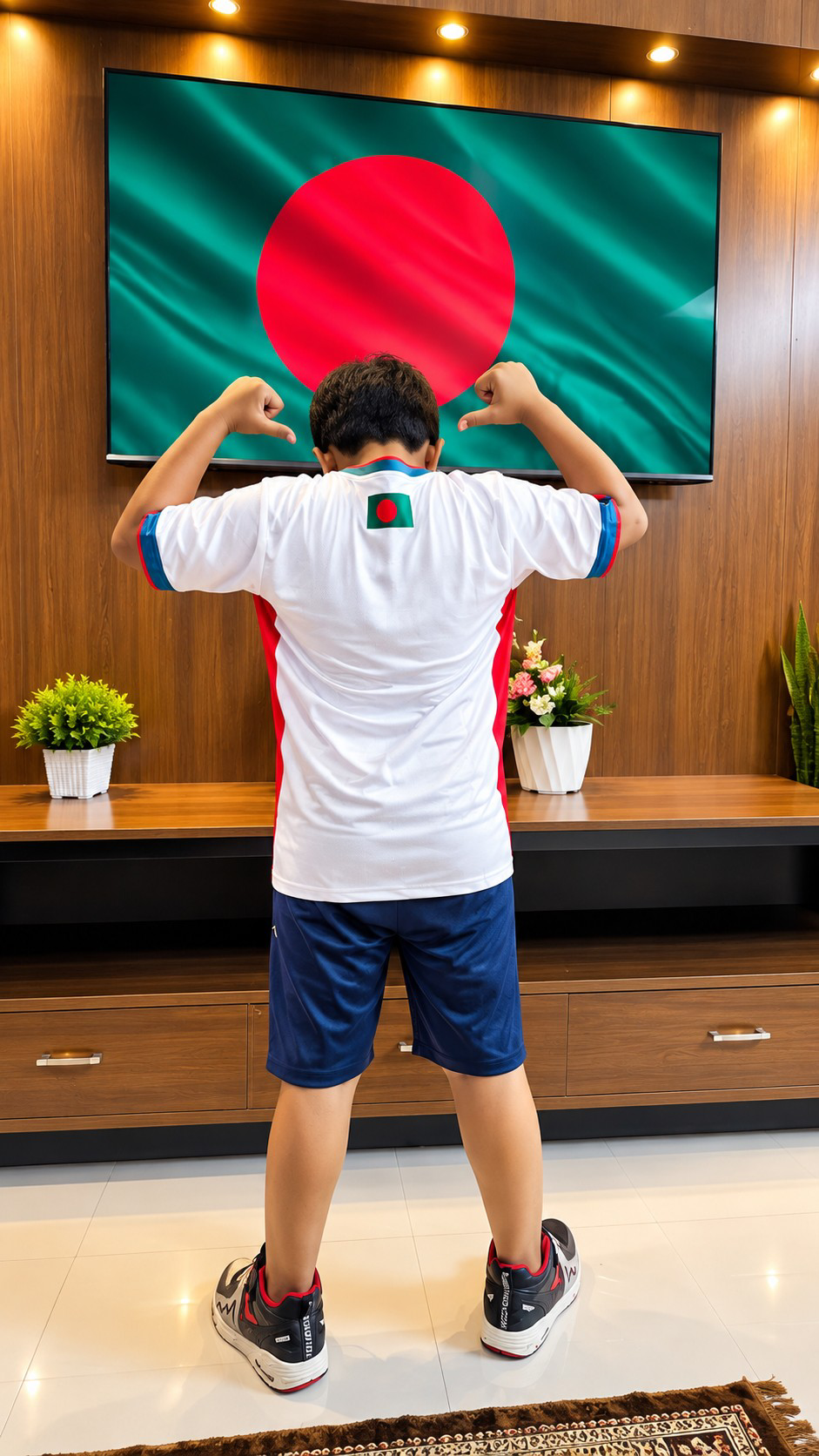 BFF Home Football Jersey For Kids | 2026/2027 - Image 3