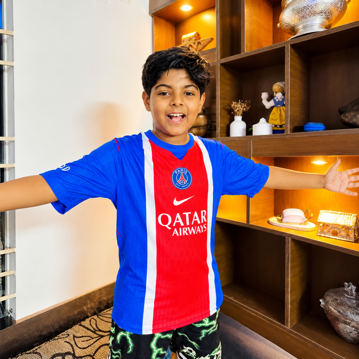 PSG Home Club Jersey For Kids | 2026/2027 - Image 2
