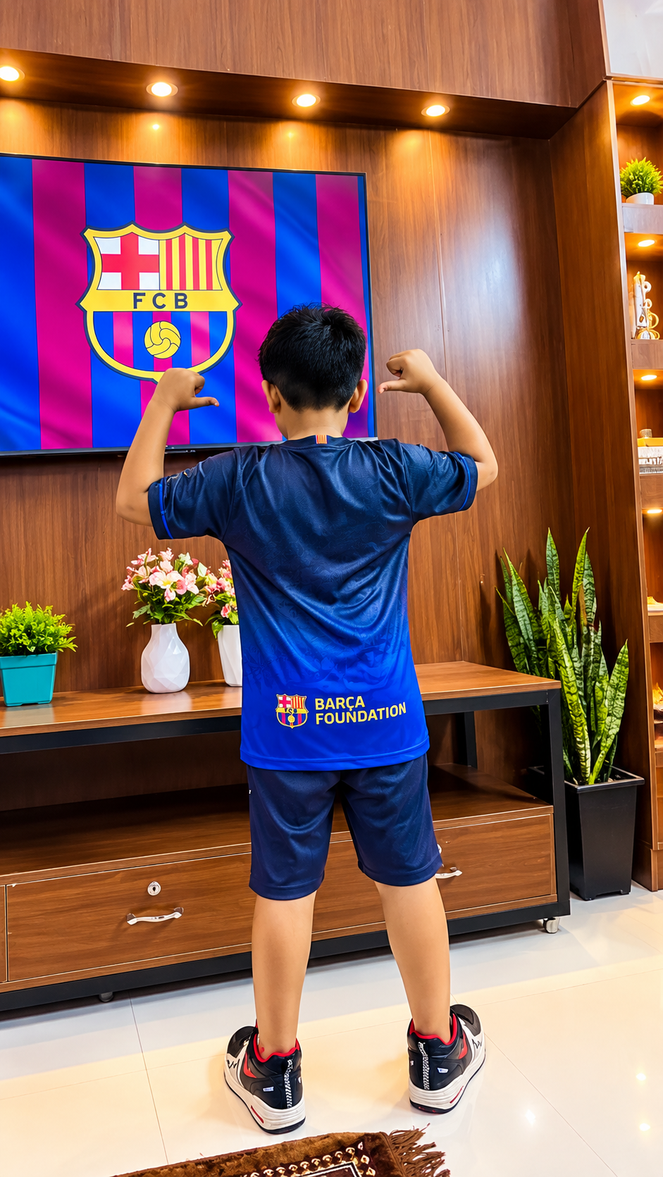 Barca Away Club Jersey For Kids | 2026/2027 - Image 3